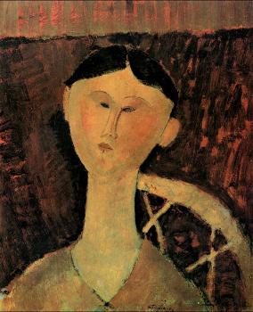 Amedeo Modigliani : Portrait of Beatrice Hastings